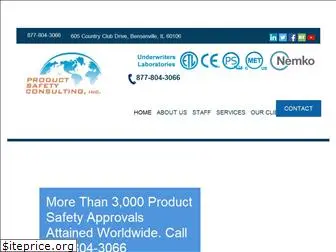 productsafetyinc.com