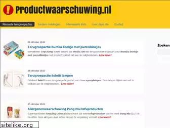 productwaarschuwing.nl