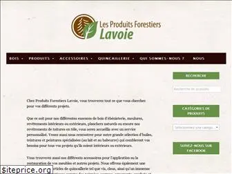 produitsforestierslavoie.com