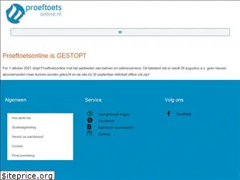 proeftoetsonline.nl