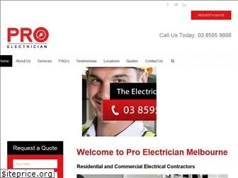 proelectricianmelbourne.com.au