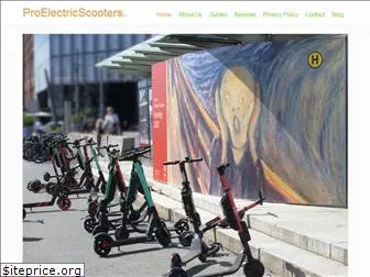 proelectricscooters.com