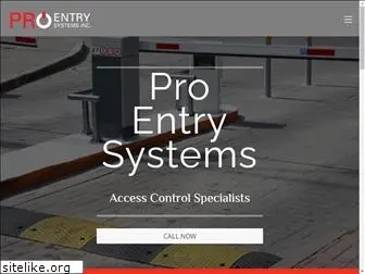 proentrysystems.com