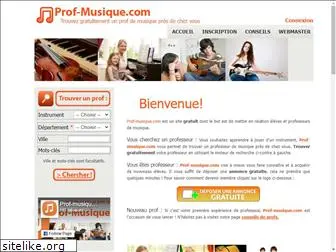 prof-musique.com