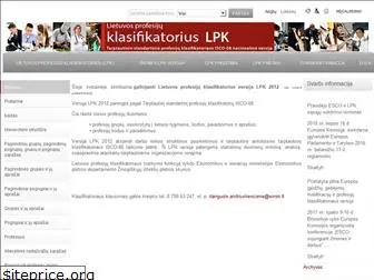 profesijuklasifikatorius.lt