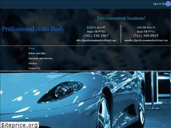 professionalautobodybend.com