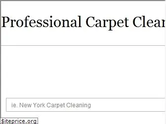 professionalcarpetcleaners.com