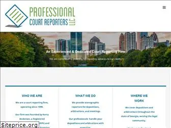 professionalcourtreporters.com