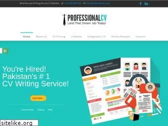 professionalcv.pk