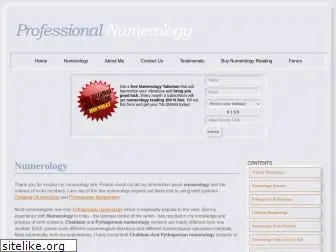 professionalnumerology.com