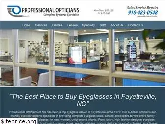 professionalopticiansnc.com