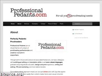 professionalpedants.com