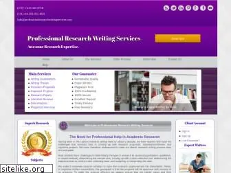 professionalresearchwritingservices.com