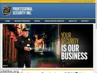 professionalsecurityarkansas.com