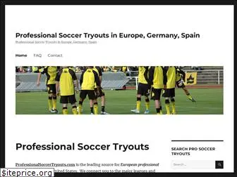 professionalsoccertryouts.com