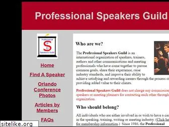 professionalspeakersguild.com