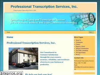 professionaltranscriptions.com