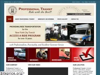 professionaltransit.com