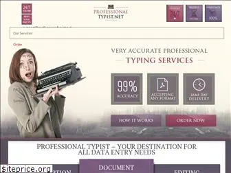 professionaltypist.net