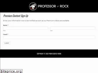 professorofrock.com