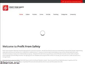 profitingfromsafety.com