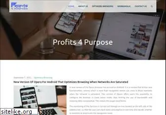 profits4purpose.com