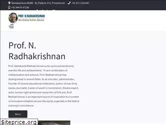 profnradhakrishnan.com