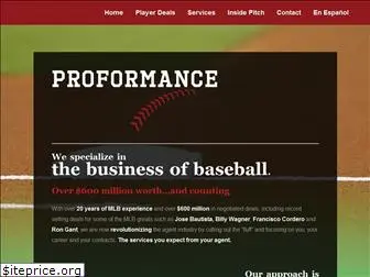 proformancebaseball.com