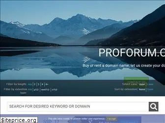 proforum.co