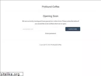 profoundcoffee.com