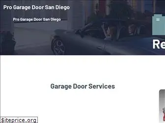 progaragedoorsandiego.com