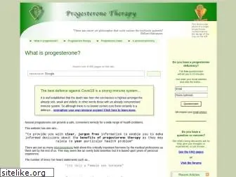 progesteronetherapy.com