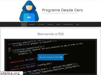 programadesdecero.com