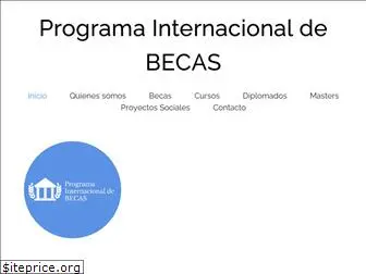 programainternacionaldebecas.org