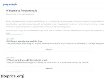 programing.io