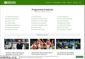 programmaeredivisie.nl