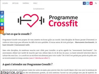 programmecrossfit.fr