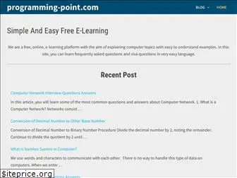 programming-point.com