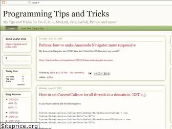 programming-tips-and-tricks.blogspot.com