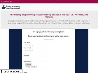 programmingassignmenthelper.com
