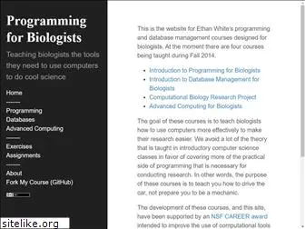 programmingforbiologists.org