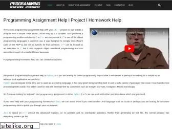 programminghomeworkassignment.com