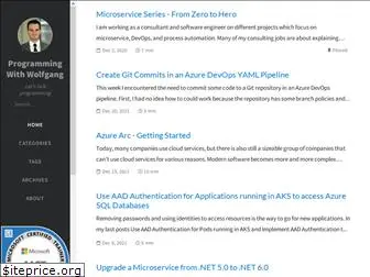 programmingwithwolfgang.com