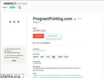 programprinting.com