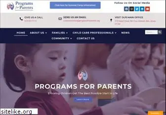 programsforparents.org