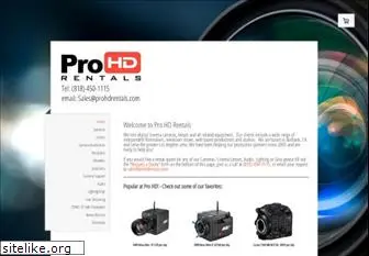 prohdrentals.com