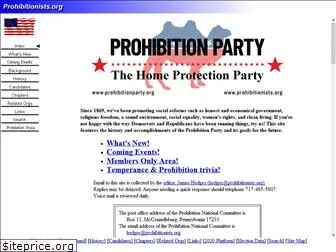 prohibitionists.org