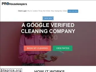 prohousekeepers.com