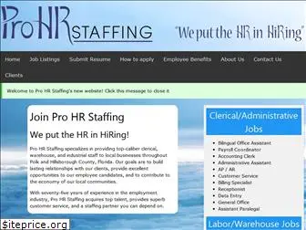 prohrstaffing.com