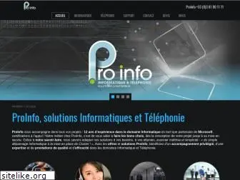 proinfo.fr